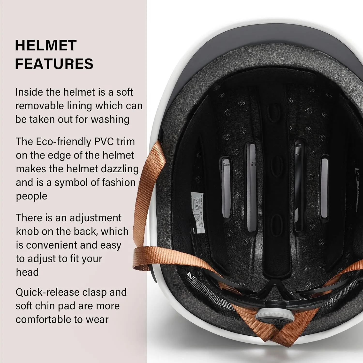 Bike Helmet for Adults,Adjustable Cycling Helmet for Men & Women,Lightweight Bicycle Helmet for Commuting, Road Biking, Skating with Adjustable Dial