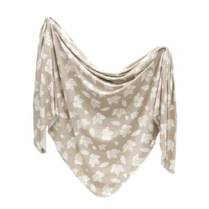copper pearl swaddle blanket - oak