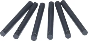 FOSTAR Survival Kit, 6PCS Drilled Ferrocerium Rod Fire Starter, Magnesium Fire Steel Rods, Must-Have for Emergency