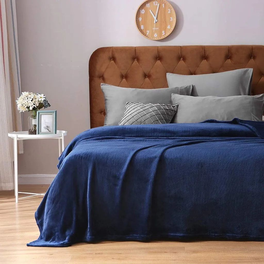 Microfiber Soft Fleece Blanket -Comfy for All Seasons