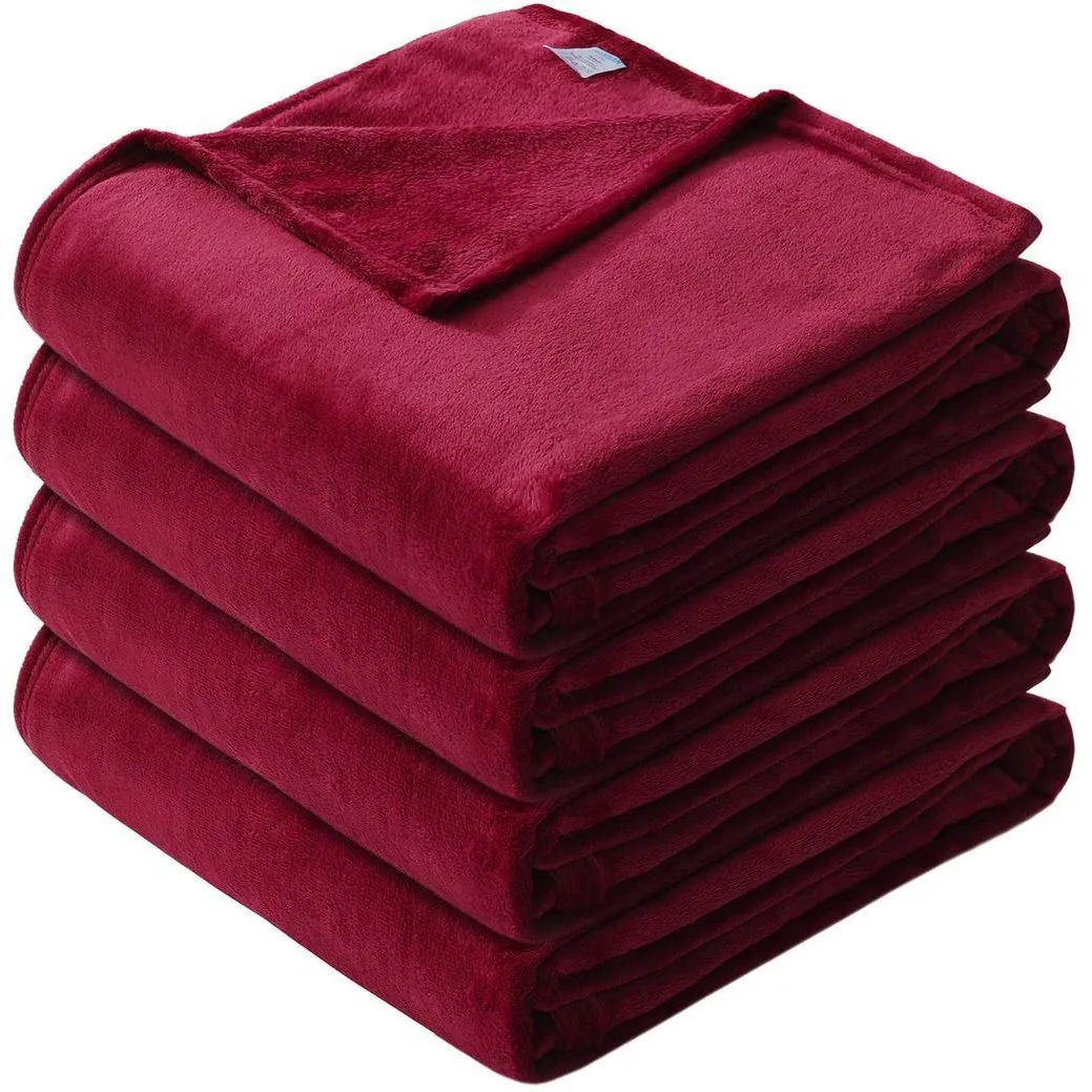 Microfiber Soft Fleece Blanket -Comfy for All Seasons