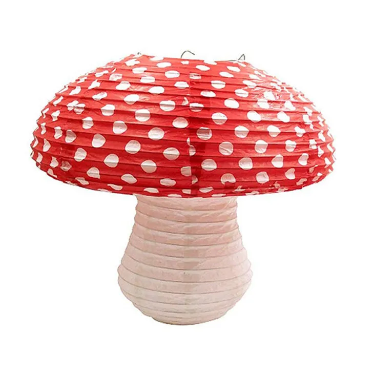 Mushroom Shaped Paper Lanterns