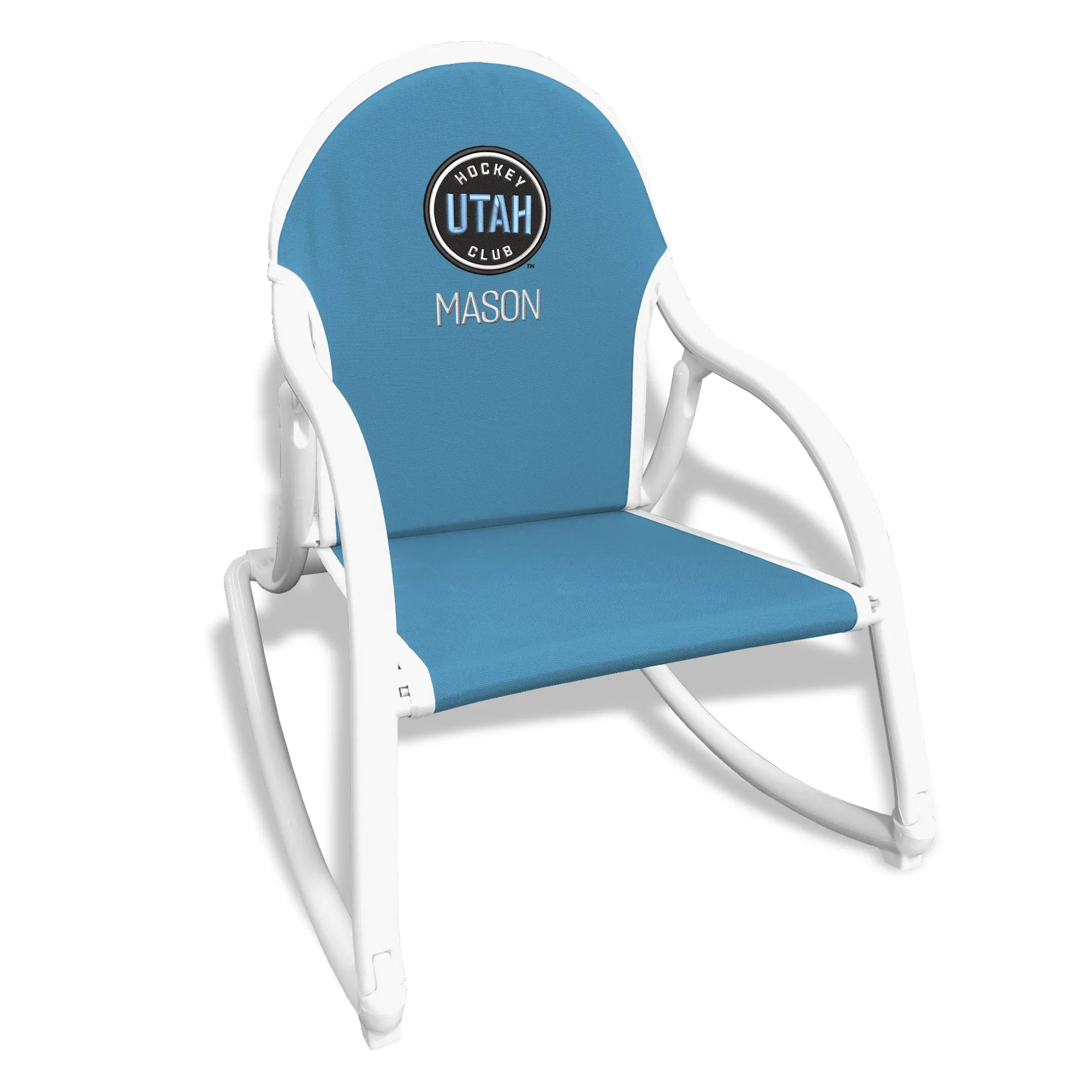 Personalized Utah Hockey Club Rocking Chair