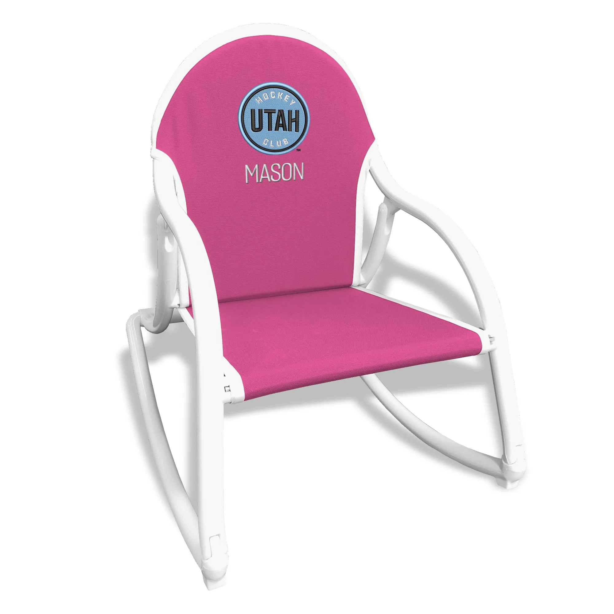 Personalized Utah Hockey Club Rocking Chair