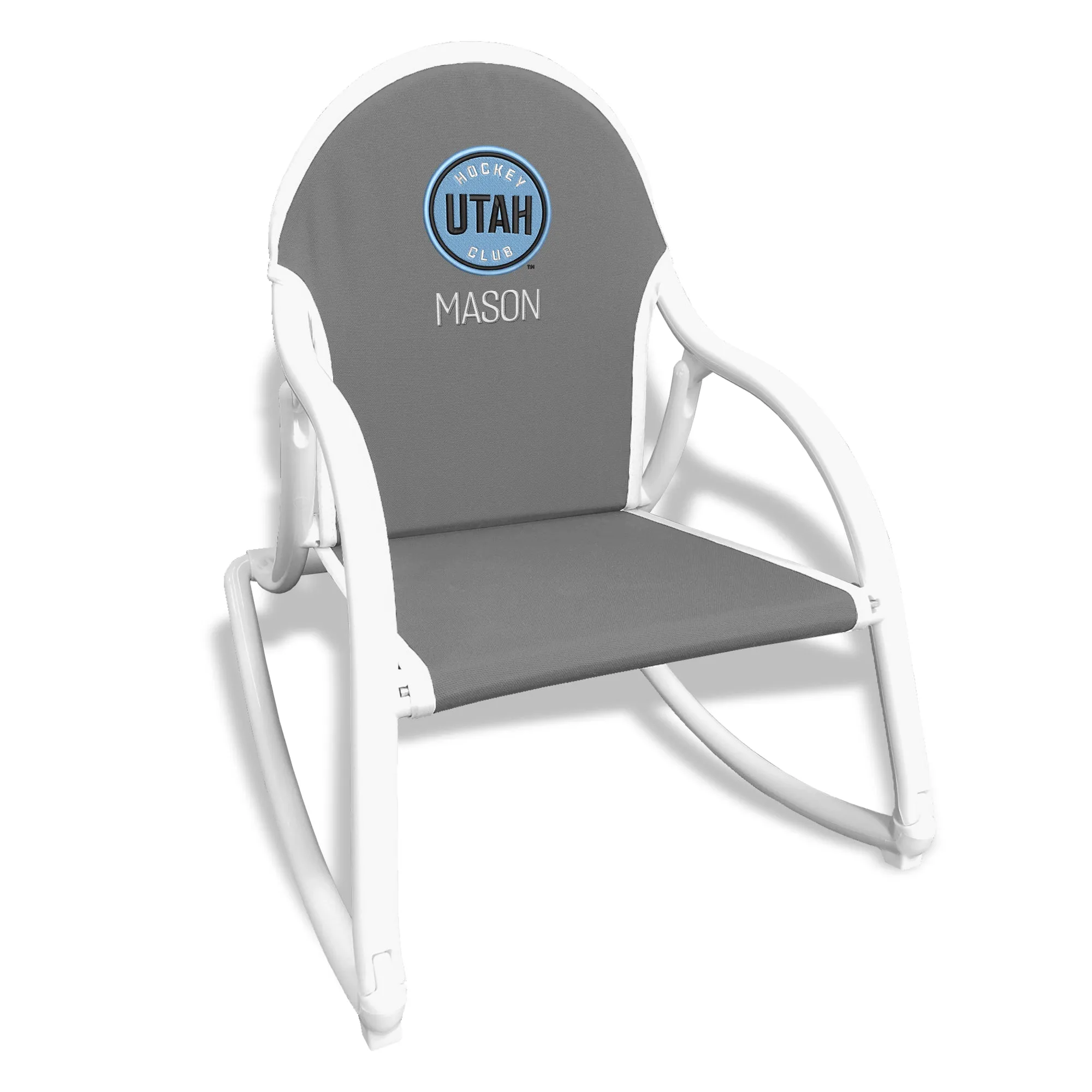 Personalized Utah Hockey Club Rocking Chair